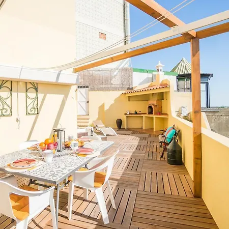 Apartment Spectacular Terrace View Of Tagus