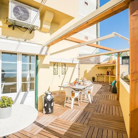 Appartement Spectacular Terrace View Of Tagus Lisboa